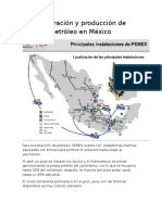 Exploración y Producción de Petróleo en México