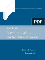 (2012) Cartilla de Servicios Públicos para Entidades Territoriales PDF