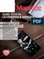 Guide Audiophile Nomade 2016