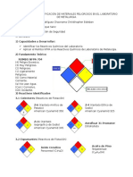 Inspección Nº3 Identificación de Materiales Peligrosos en El Laboratorio de Metalurgia