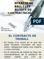 Tema 5. El Contracte de Treball I Les Modalitats de - Còpia