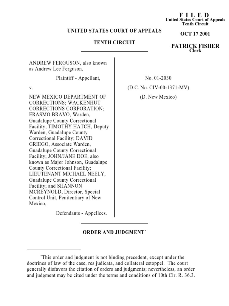 Appeal on First Amendment Retaliation Claim | PDF | Fourteenth ...