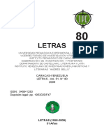 Letras 80