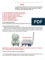 FAQ of IP Camera PDF