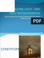 Kleine Laut- Und Leut’Monographieneu