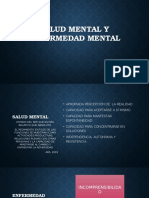 Salud Mental y Enfermedad Mental