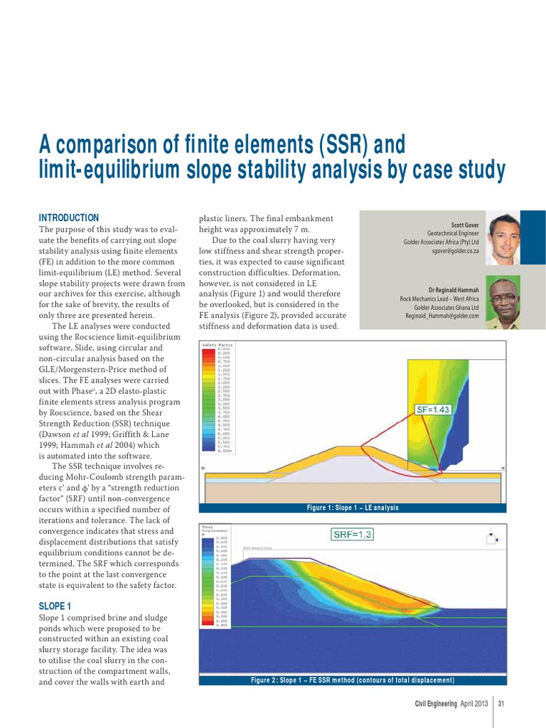 A Comparison of Finite Element | PDF | Solid Mechanics | Mechanical ...