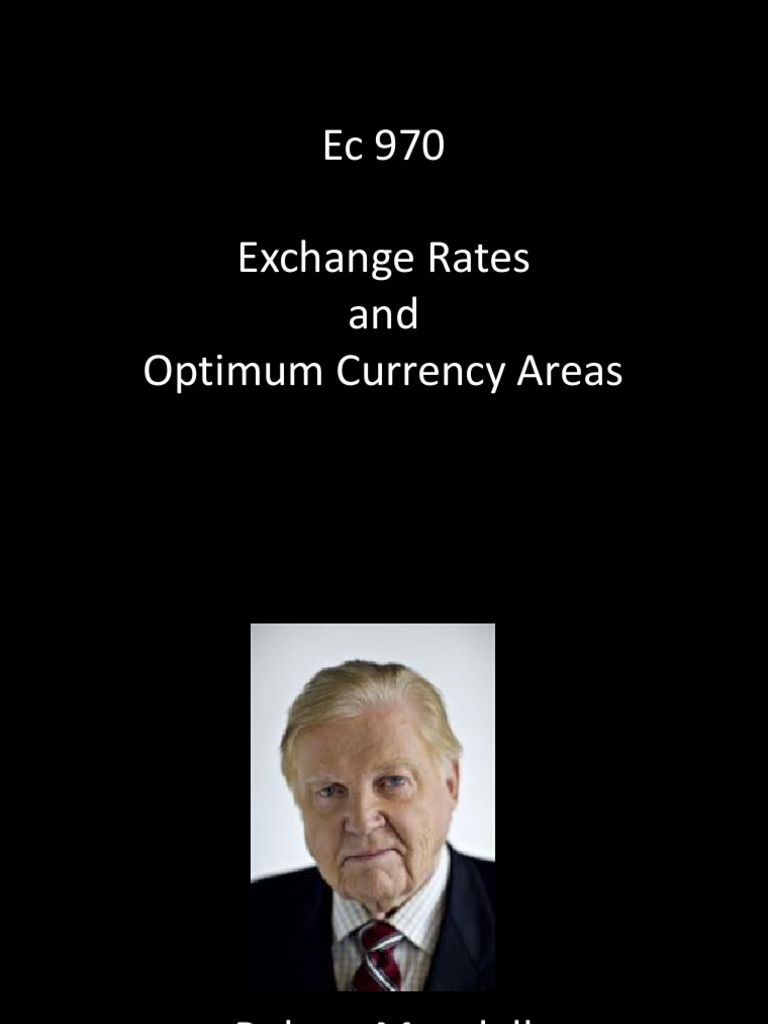 Ec 970 - Session 15 - Exchange Rates | PDF | Travel