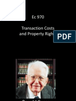 Ec 970 - Transaction Costs