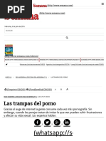 Las Trampas Del Porno | PDF | Relaciones sexuales | Sexología
