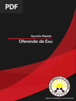 APOSTILA Rapida Oferenda de Exu