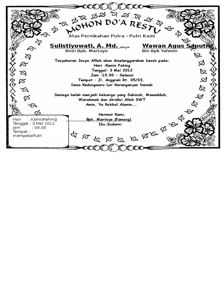 Contoh Tutup Besek pernikahan.docx