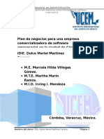 P1 - DMMC - Plan de Negocios para Una Empresa Comercializadora de Software Empresarial en La Ciudad de Córdoba, Ver