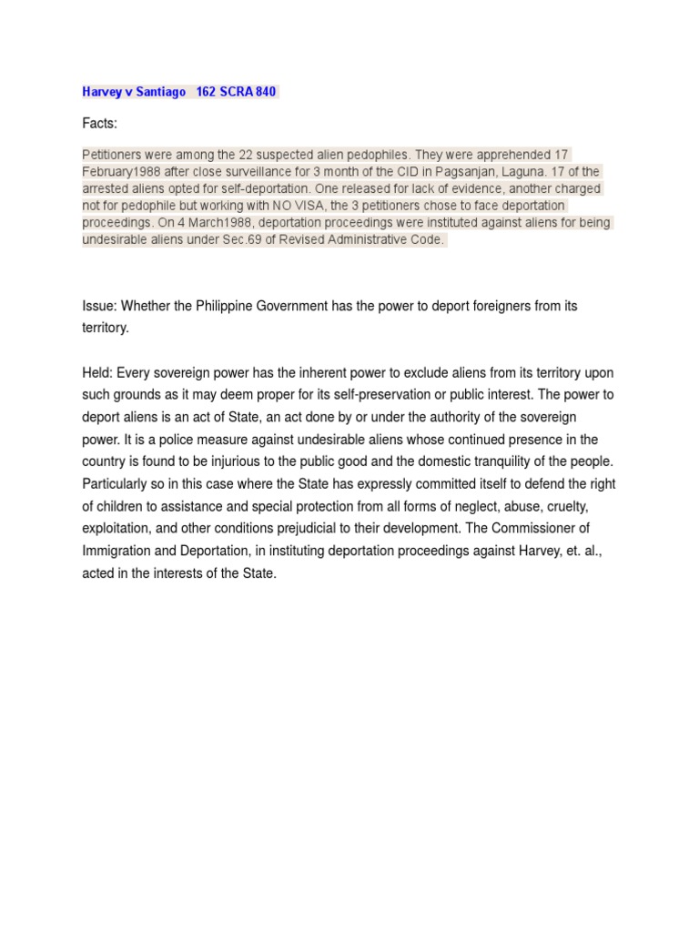 Harvey v santiago 162 scra 840 pdf