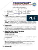 Datos Informativos:: Escuela Académica Profesional de Ingeniería Metalúrgica