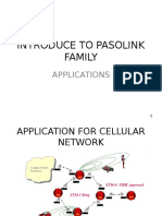 Introduce To Pasolink Family: Applications