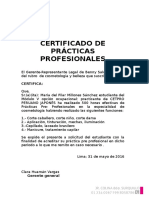 CERTIFICADO DE PRÁCTICAS PROFESIONALES - Pilar