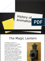 History of Animation Timeline