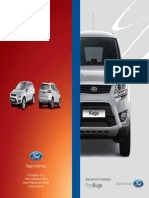 Manual Ford Kuga PDF