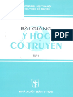 Bài Giảng Y Học Cổ Truyền - Tập 1