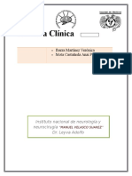 Historia Clínica Neuro