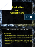 5 Individualism v Collectivism