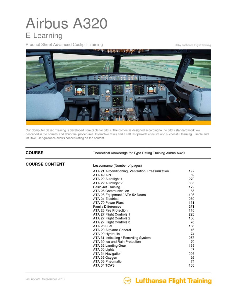 Type Rating Training Airbus A320