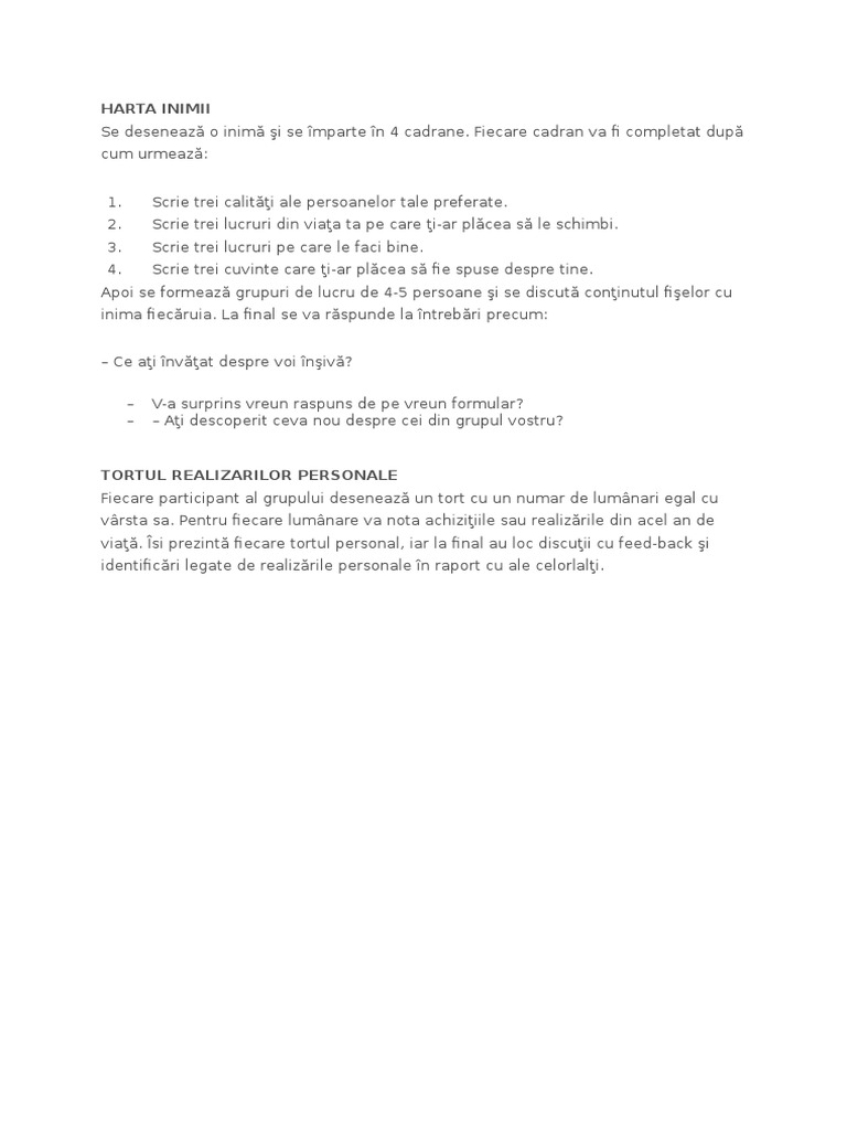 Harta Inimii | PDF
