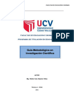 GUIA DE INVESTIGACIÓN UCV