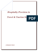 Hospitality Provision Into Travel