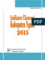 Indikator Ekonomi Kabupaten Ngada 2015