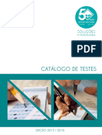 Catalogo de Testes