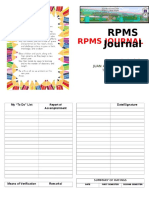 New RPMS Journal (Deped Tambayan)