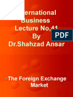 International Business Lecture No, 41 by DR - Shahzad Ansar