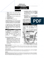 San Beda 2011 Remdial Law (Criminal Procedure)