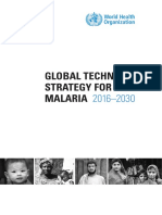 Global Technical Strategy For Malaria 2016-2030