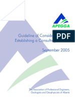 Consulting in Alberta (APEGA)