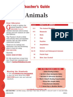 Animals: Teacher's Guide