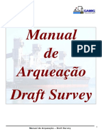 Manual Draft Survey - Arqueação