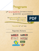 Program - Lumen Mepdev2015