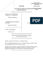 Publish United States Court of Appeals Tenth Circuit: Filed