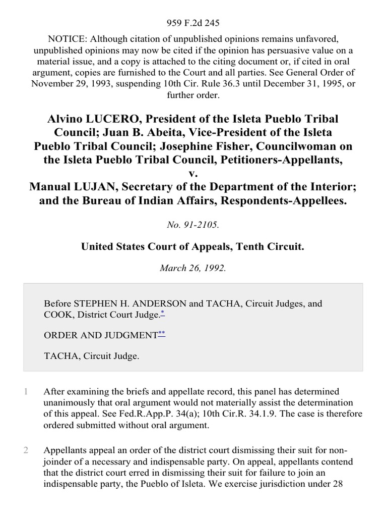 United States Court of Appeals, Tenth Circuit PDF