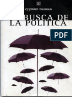 Bauman EN BUSCA DE LA POLITICA PDF