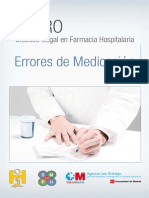 I Foro Bioetico Legal Farmacia Hospitalaria Errores de Medicacion