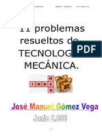 11 Problemas resueltos de TecnologÃ-a MecÃ¡nica.pdf
