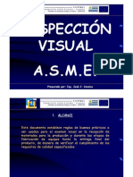 Inspección Visual Asme