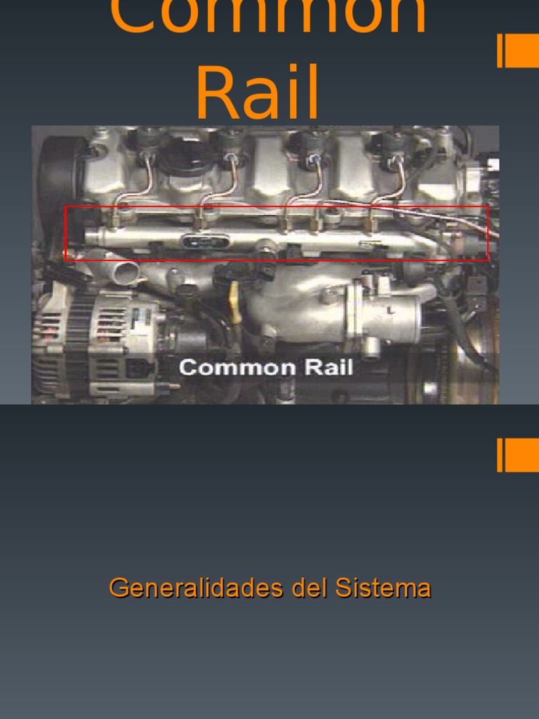 Sistema de Inyección Common Rail: Guía Completa | PDF | Máquinas ...