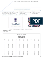 (Official Answer Key's) SSC CGL (Tier - 1) Exam - 2015 - Held On 9-8-2015 - SSC PORTAL - SSC CGL, CHSL, Exams Community