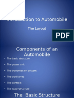 Introduction To Automobile: The Layout