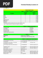 Conversion Table: Fuel MT/ KL Kcal / MT Equivalent Volume of NG GCV ...